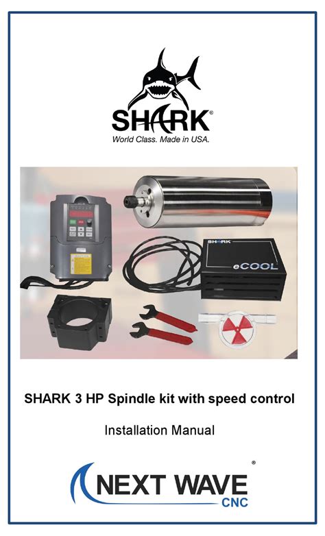 shark next wave cnc support